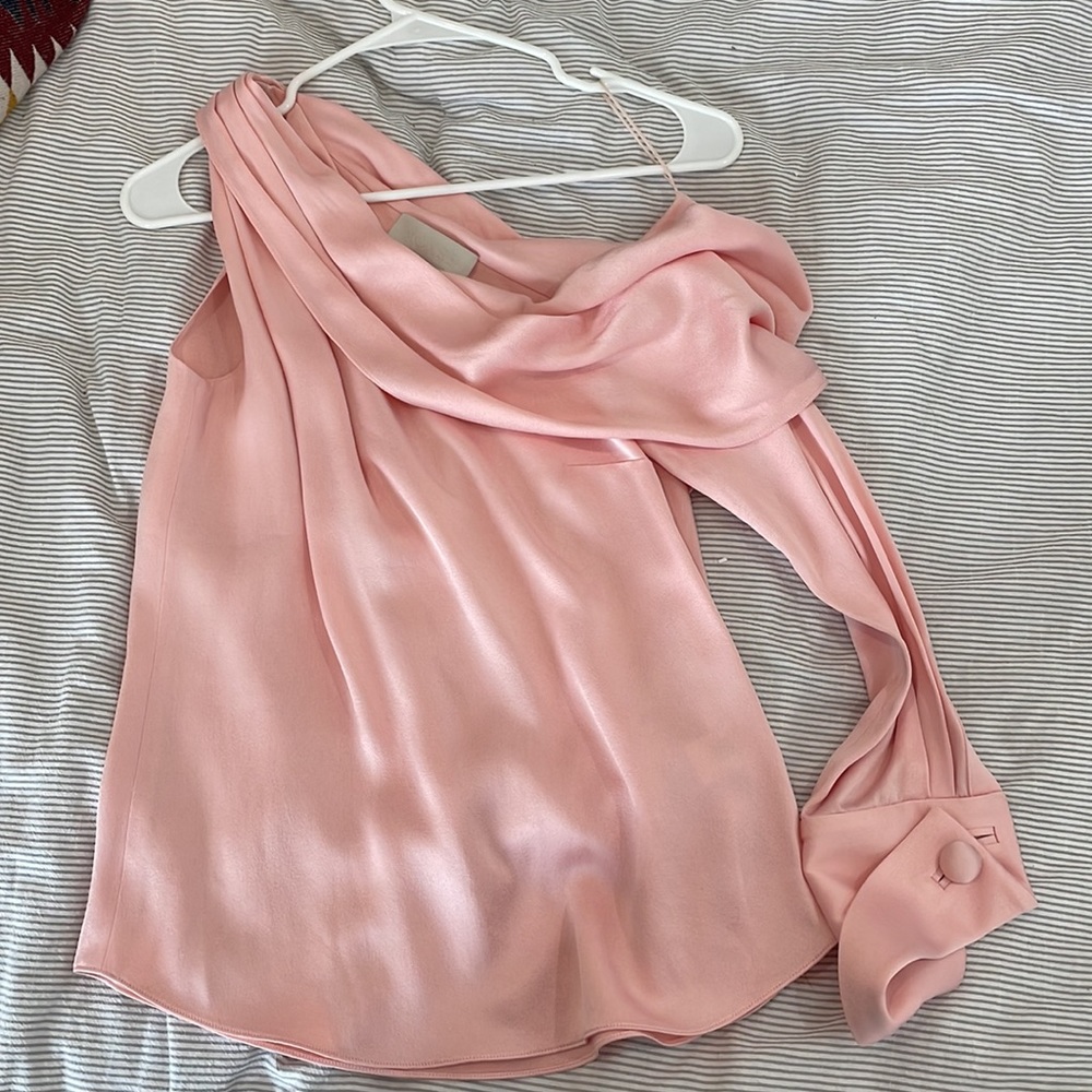 Monse Maison one shoulder blouse